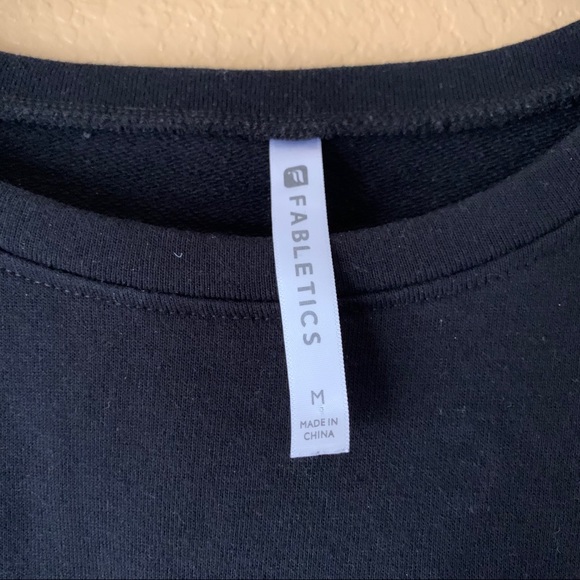 Fabletics Women's Black Odin Top - Medium - Picture 4 of 8